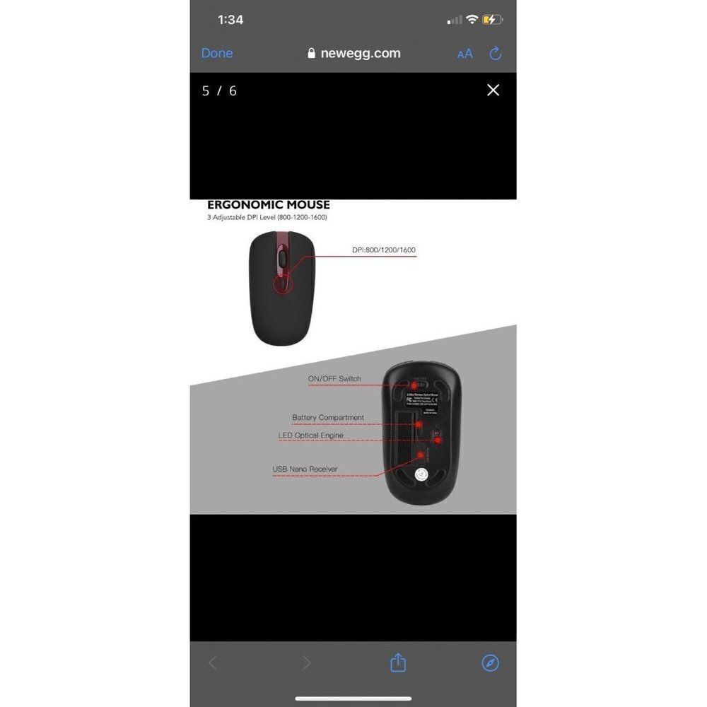 Cimetech Wireless Keyboard Mouse Combo NEW - Picture 12 of 12